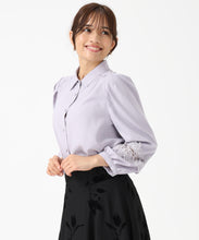 画像をギャラリービューアに読み込む, 袖レースシャツブラウス/MM548104