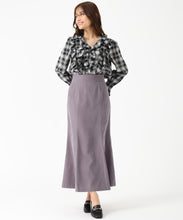 画像をギャラリービューアに読み込む, チェック柄フリルレイヤードブラウス/MM548106