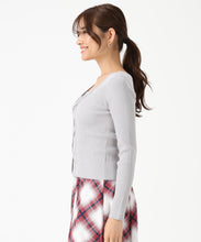 画像をギャラリービューアに読み込む, リボン編み上げ2wayニット/MM548302