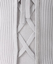 画像をギャラリービューアに読み込む, リボン編み上げ2wayニット/MM548302