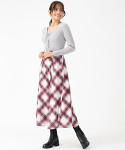 画像をギャラリービューアに読み込む, リボン編み上げ2wayニット/MM548302