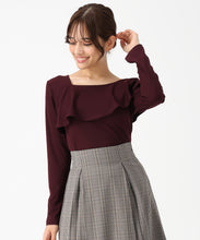 画像をギャラリービューアに読み込む, 【WEB限定】フリルカットソー/MM558201