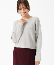 画像をギャラリービューアに読み込む, スパンコールラメニット/MM558306 (グレー)