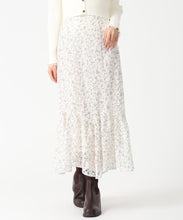 画像をギャラリービューアに読み込む, ラッセルプリントマーメイドスカート/TT537207 (ホワイト)