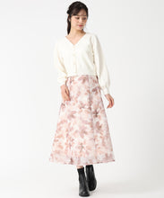 画像をギャラリービューアに読み込む, 大花柄フレアスカート/TT537208