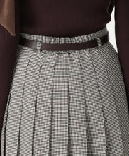 画像をギャラリービューアに読み込む, ベルト付きミディプリーツスカート/TT537210