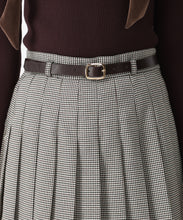 画像をギャラリービューアに読み込む, ベルト付きミディプリーツスカート/TT537210
