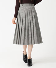 画像をギャラリービューアに読み込む, ベルト付きミディプリーツスカート/TT537210