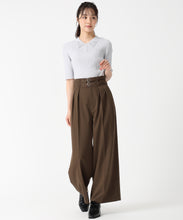 画像をギャラリービューアに読み込む, ダブルベルト付ワイドパンツ/TT537303