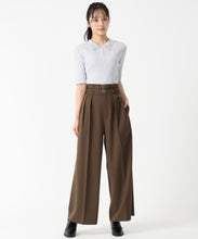 画像をギャラリービューアに読み込む, ダブルベルト付ワイドパンツ/TT537303