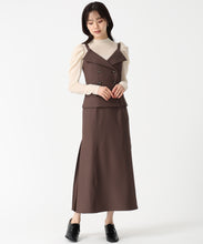 画像をギャラリービューアに読み込む, トレンチ風キャミワンピース/TT537408