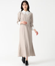 画像をギャラリービューアに読み込む, カフス付きマーメイドワンピース/TT537411