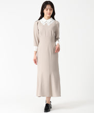 画像をギャラリービューアに読み込む, カフス付きマーメイドワンピース/TT537411