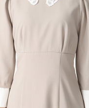 画像をギャラリービューアに読み込む, カフス付きマーメイドワンピース/TT537411