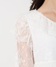 画像をギャラリービューアに読み込む, レースフリルリボンブラウス/TT538111