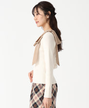 画像をギャラリービューアに読み込む, ベロア肩リボンニット/TT538309