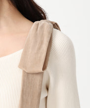 画像をギャラリービューアに読み込む, ベロア肩リボンニット/TT538309