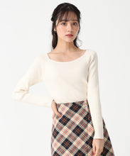 画像をギャラリービューアに読み込む, ベロア肩リボンニット/TT538309