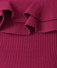 画像をギャラリービューアに読み込む, フリルカラーニット/TT538311