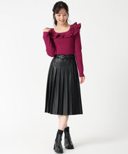 画像をギャラリービューアに読み込む, フリルカラーニット/TT538311