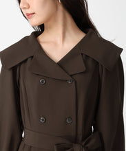 画像をギャラリービューアに読み込む, ビッグ襟付きトレンチ風ワンピース/TT547401