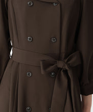 画像をギャラリービューアに読み込む, ビッグ襟付きトレンチ風ワンピース/TT547401