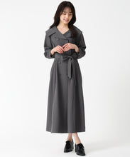 画像をギャラリービューアに読み込む, ビッグ襟付きトレンチ風ワンピース/TT547401