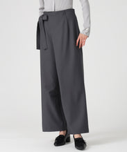 画像をギャラリービューアに読み込む, 【WEB限定予約販売/9月中旬発売予定】ラップリボンパンツ/MM537304 (チャコールグレー)