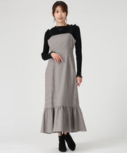 画像をギャラリービューアに読み込む, 【WEB限定予約販売/9月中旬発売予定】ギャザーショルダーマーメイドジャンスカ/MM537416