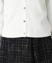 画像をギャラリービューアに読み込む, ベーシック総針配色カーディガン/MM538406