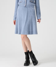 画像をギャラリービューアに読み込む, シャギーニットスカート/MM547202 (ブルー)
