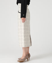 画像をギャラリービューアに読み込む, ツイードチェックタイトスカート/MM547204