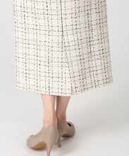 画像をギャラリービューアに読み込む, ツイードチェックタイトスカート/MM547204