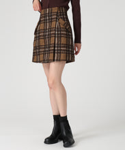 画像をギャラリービューアに読み込む, 【WEB限定予約販売/9月下旬発売予定】ラメチェックラップミニスカート/MM547205