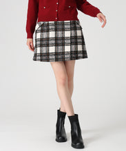 画像をギャラリービューアに読み込む, 【WEB限定予約販売/9月下旬発売予定】ラメチェックラップミニスカート/MM547205
