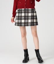 画像をギャラリービューアに読み込む, 【WEB限定予約販売/9月下旬発売予定】ラメチェックラップミニスカート/MM547205