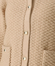 画像をギャラリービューアに読み込む, ツイード編みニットジャケット/MM548502