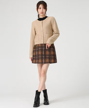 画像をギャラリービューアに読み込む, ツイード編みニットジャケット/MM548502