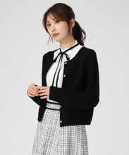 画像をギャラリービューアに読み込む, ツイード編みニットジャケット/MM548502