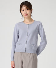 画像をギャラリービューアに読み込む, ベーシックビジュー釦ポケットカーディガン/MM548406 16