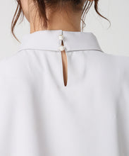 画像をギャラリービューアに読み込む, バー付きタイブラウス/MM548105