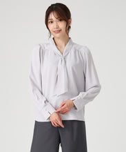 画像をギャラリービューアに読み込む, バー付きタイブラウス/MM548105