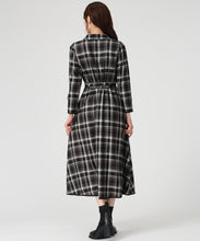 画像をギャラリービューアに読み込む, 【WEB限定予約販売/9月中旬発売予定】テーラー襟配色ワンピース/MM547415
