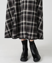 画像をギャラリービューアに読み込む, 【WEB限定予約販売/9月中旬発売予定】テーラー襟配色ワンピース/MM547415