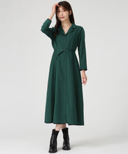 画像をギャラリービューアに読み込む, 【WEB限定予約販売/9月中旬発売予定】テーラー襟配色ワンピース/MM547415