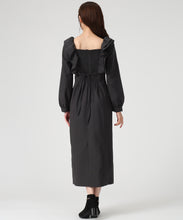 画像をギャラリービューアに読み込む, ショルダーフリルIラインワンピース/MM547408