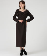 画像をギャラリービューアに読み込む, ショルダーフリルIラインワンピース/MM547408