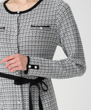 画像をギャラリービューアに読み込む, 【WEB限定予約販売/9月下旬発売予定】ツイードマーメイドニットワンピース/MM547403