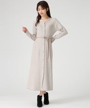 画像をギャラリービューアに読み込む, 【WEB限定予約販売/9月下旬発売予定】ツイードマーメイドニットワンピース/MM547403 (ベージュ)