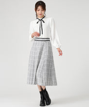 画像をギャラリービューアに読み込む, ツイードAラインスカート/MM547214